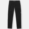 Slim-fit cargobroek met zakken met ritssluiting