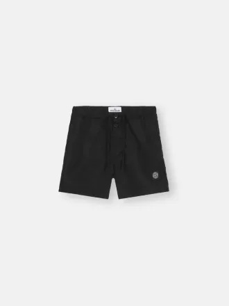 Slim-fit korte zwembroek met zakken