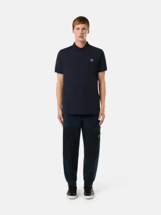 Slim-fit poloshirt met korte mouwen en Compass-patch