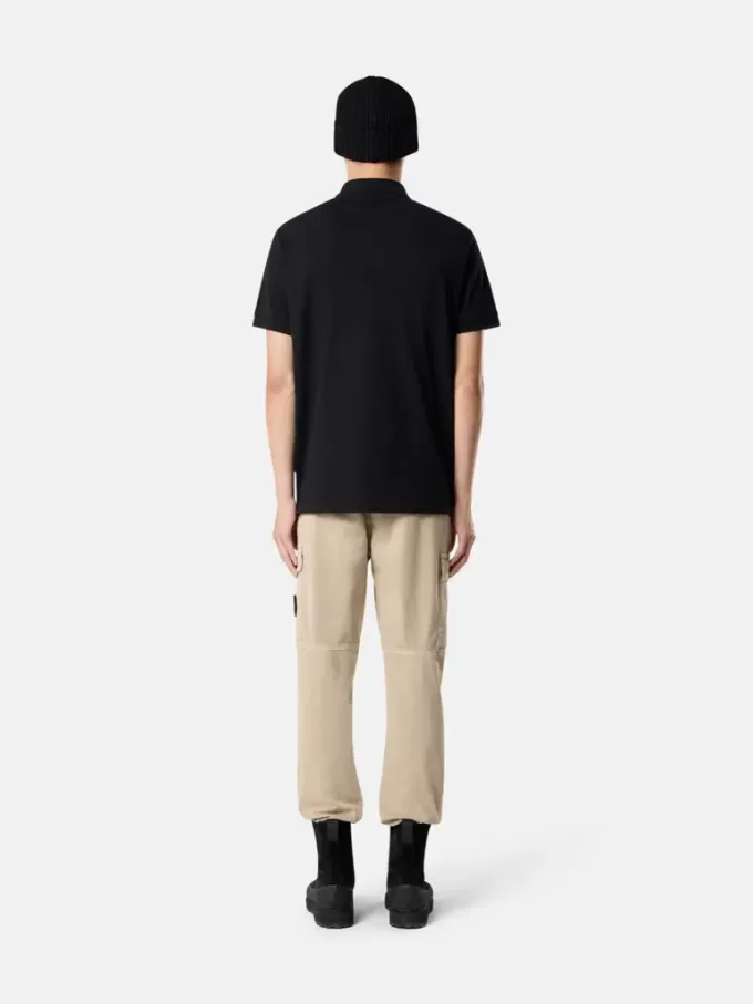 Slim-fit poloshirt met korte mouwen en Compass-patch