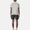 Slim-fit poloshirt met korte mouwen en gestreepte details
