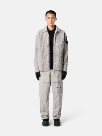 Slim-fit poloshirt met lange mouwen en streepdetails