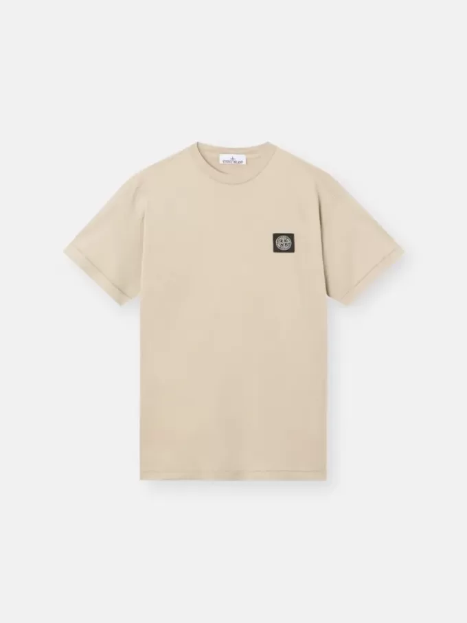 Slim-fit T-shirt met korte mouwen en Compass-patch