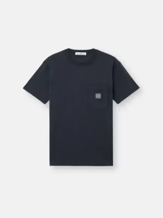 Slim-fit T-shirt met korte mouwen en Compass-patch