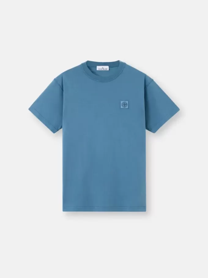 Slim-fit T-shirt met korte mouwen en Compass-patch