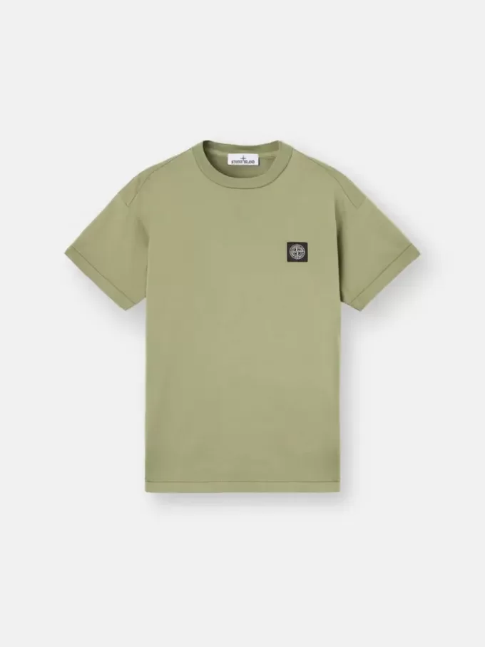 Slim-fit T-shirt met korte mouwen en Compass-patch