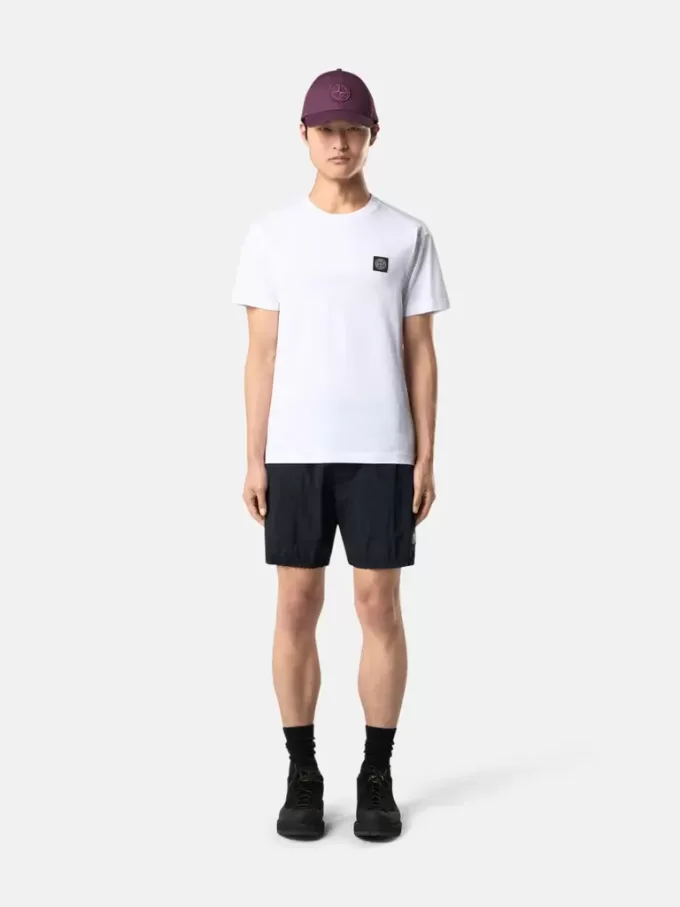 Slim-fit T-shirt met korte mouwen en Compass-patch