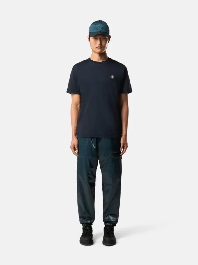 Slim-fit T-shirt met korte mouwen en Compass-patch
