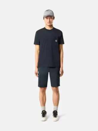Slim-fit T-shirt met korte mouwen en Compass-patch