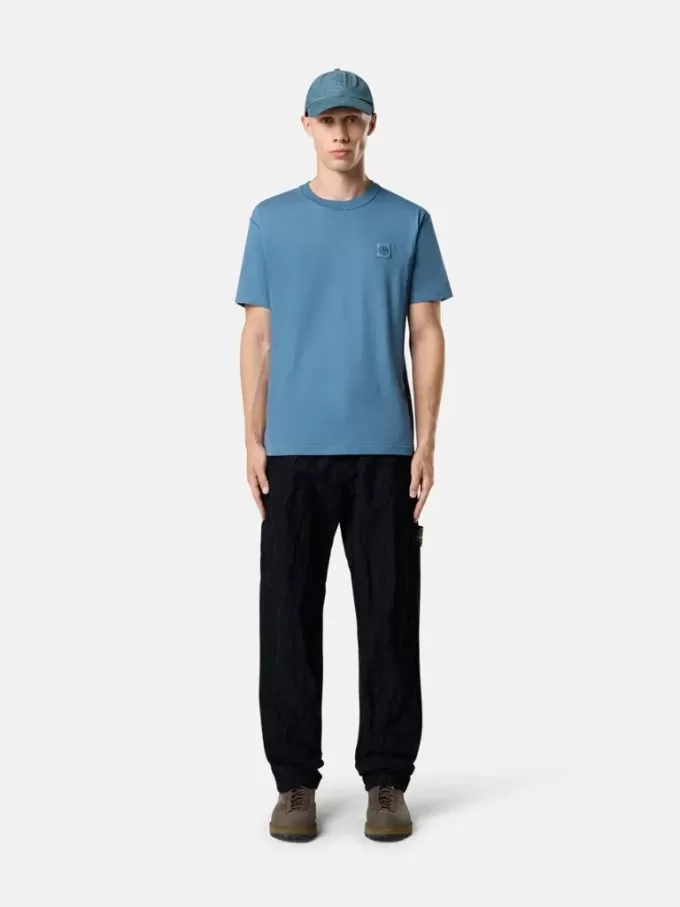 Slim-fit T-shirt met korte mouwen en Compass-patch
