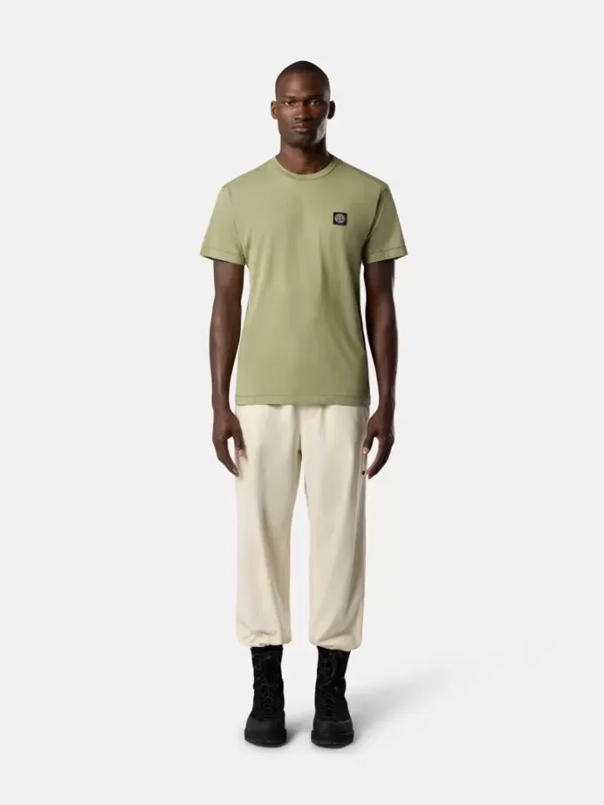Slim-fit T-shirt met korte mouwen en Compass-patch