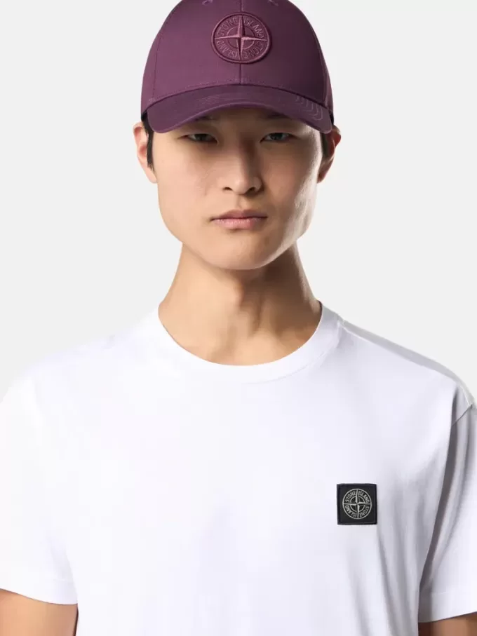 Slim-fit T-shirt met korte mouwen en Compass-patch