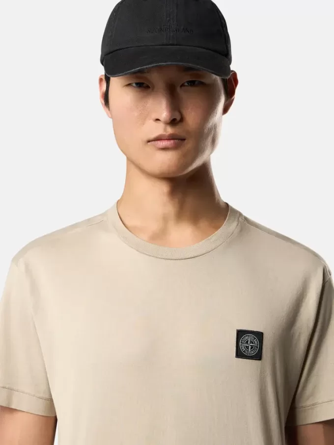 Slim-fit T-shirt met korte mouwen en Compass-patch