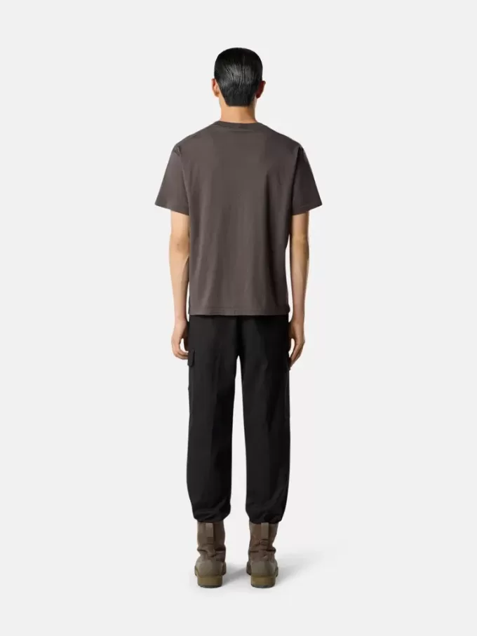 Slim-fit T-shirt met korte mouwen en Compass-patch Slim-fit T-shirt met korte mouwen en Compass-patch