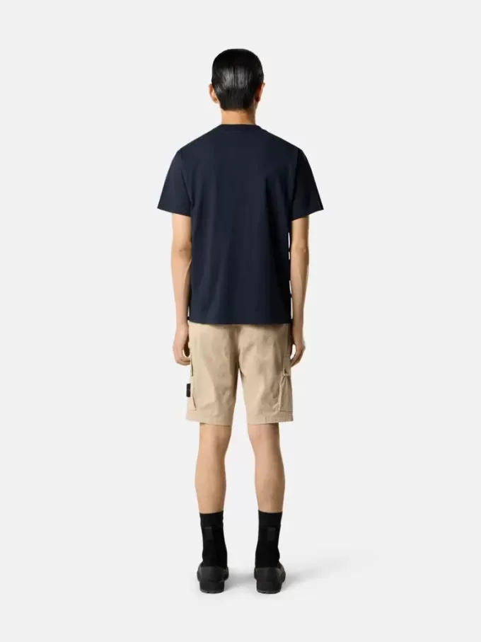 Slim-fit T-shirt met korte mouwen en Compass-patch Slim-fit T-shirt met korte mouwen en Compass-patch