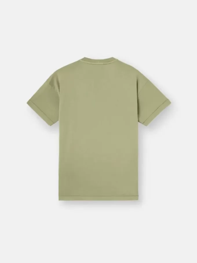 Slim-fit T-shirt met korte mouwen en Compass-patch
