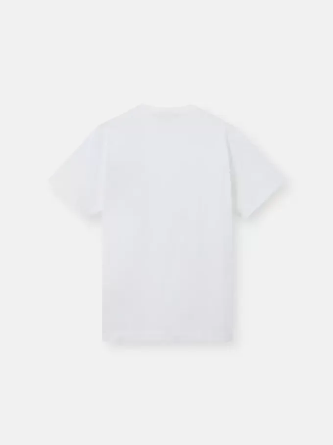 Slim-fit T-shirt met korte mouwen en Compass-patch