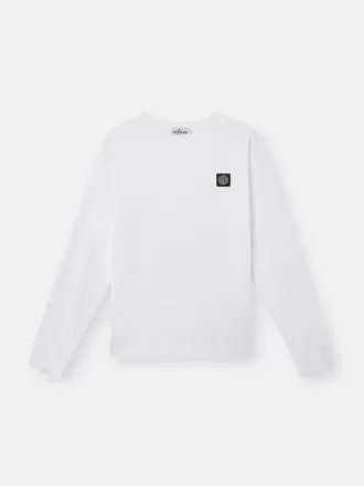 Slim fit T-shirt met lange mouwen