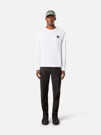 Slim fit T-shirt met lange mouwen