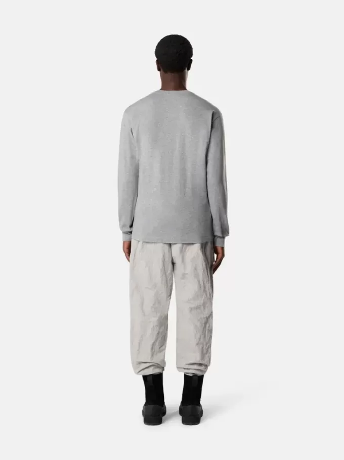 Slim fit T-shirt met lange mouwen