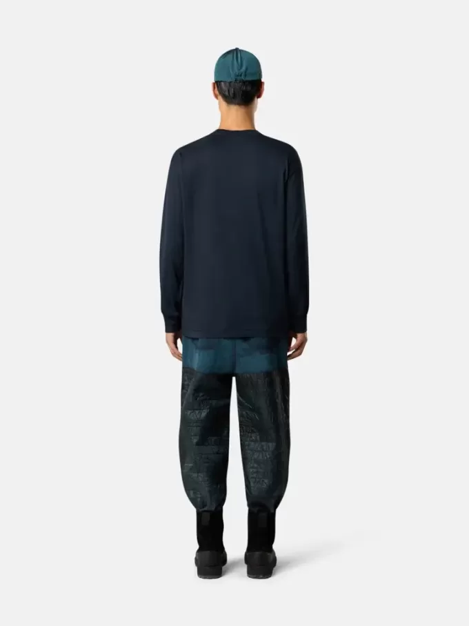 Slim fit T-shirt met lange mouwen