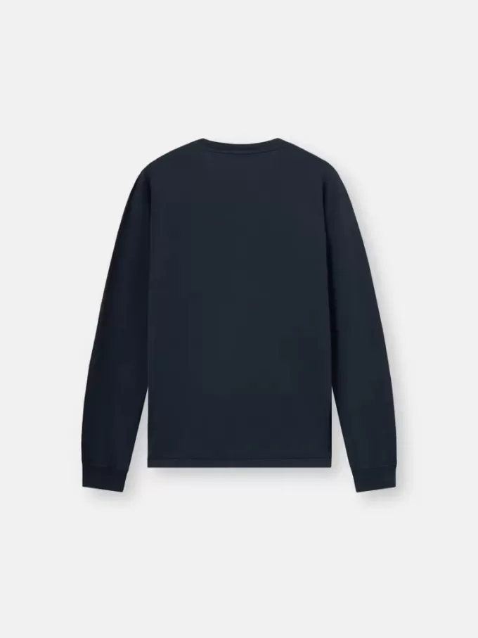 Slim fit T-shirt met lange mouwen