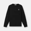 Slim-fit T-shirt met lange mouwen en Compass-patch