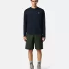Slim-fit T-shirt met lange mouwen en Compass-patch