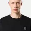 Slim-fit T-shirt met lange mouwen en Compass-patch