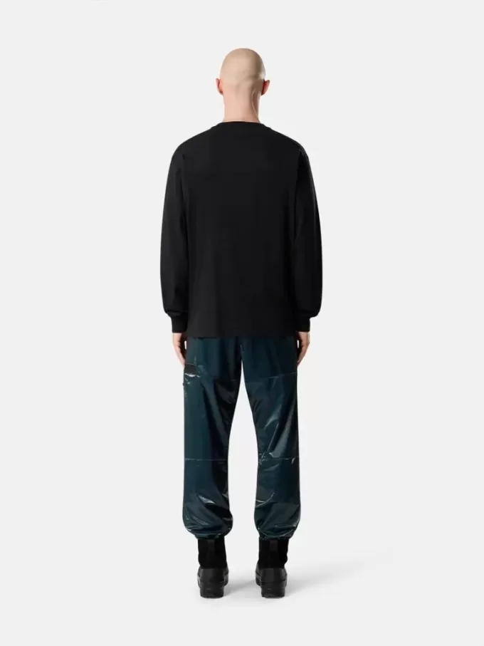 Slim-fit T-shirt met lange mouwen en Compass-patch