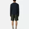 Slim-fit T-shirt met lange mouwen en Compass-patch