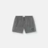 Slim-fit zwemshort met zakken en mesh voering Slim-fit zwemshort met zakken en mesh voering