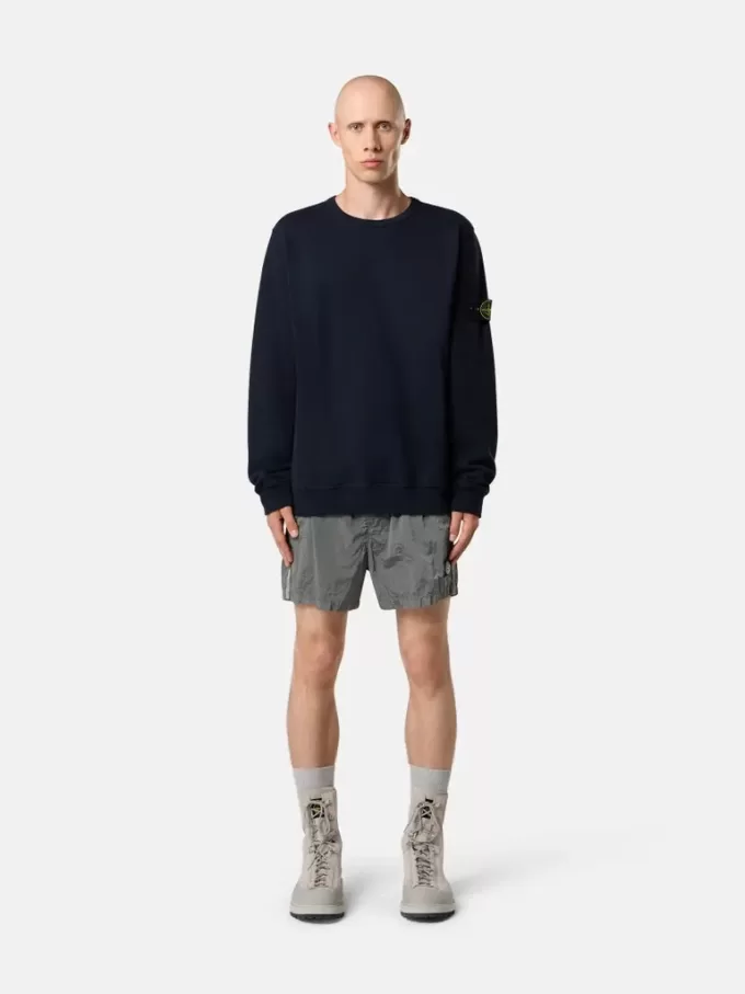 Slim-fit zwemshort met zakken en mesh voering Slim-fit zwemshort met zakken en mesh voering