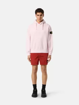 Slim-fit zwemshort met zakken en mesh voering