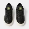 Sneaker met veters en logo