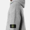 Sweater met capuchon, ritssluiting, zakken en vissersrib Sweater met capuchon, ritssluiting, zakken en vissersrib