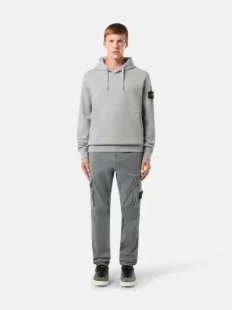 Sweatshirt met capuchon met trekkoord en zakken