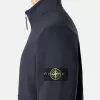 Sweatshirt met opgestikte zakken en ritssluiting
