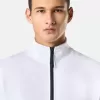 Sweatshirt met opgestikte zakken en ritssluiting