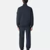 Sweatshirt met opgestikte zakken en ritssluiting