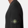 Sweatshirt met ronde hals en geribde details