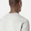 Sweatshirt met ronde hals en geribde details
