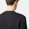 Sweatshirt met ronde hals en geribde details