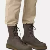 Wandelschoen met dubbele vetersluiting en profielzool